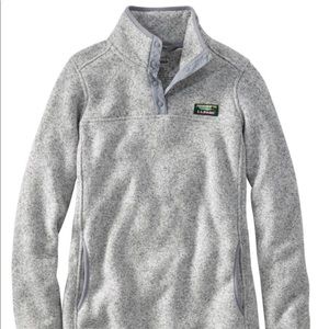 L.L. Bean Sweater Fleece Pullover